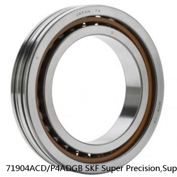71904ACD/P4ADGB SKF Super Precision,Super Precision Bearings,Super Precision Angular Contact,71900 Series,25 Degree Contact Angle #1 small image