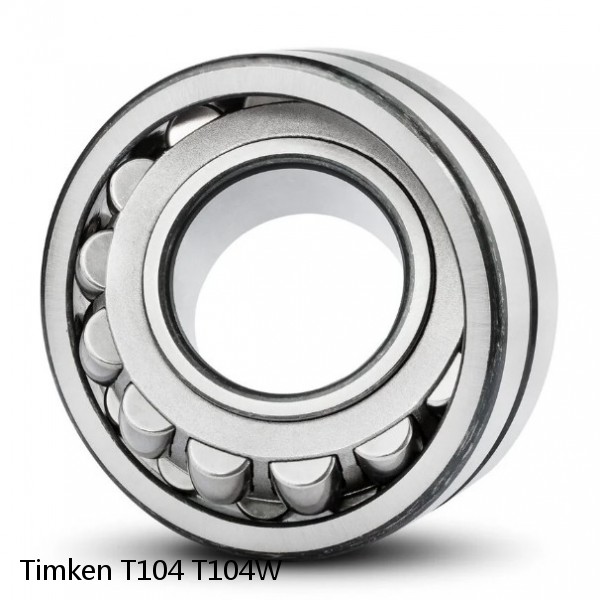 T104 T104W Timken Thrust Tapered Roller Bearing #1 small image