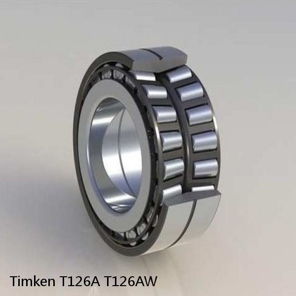 T126A T126AW Timken Thrust Tapered Roller Bearing #1 small image